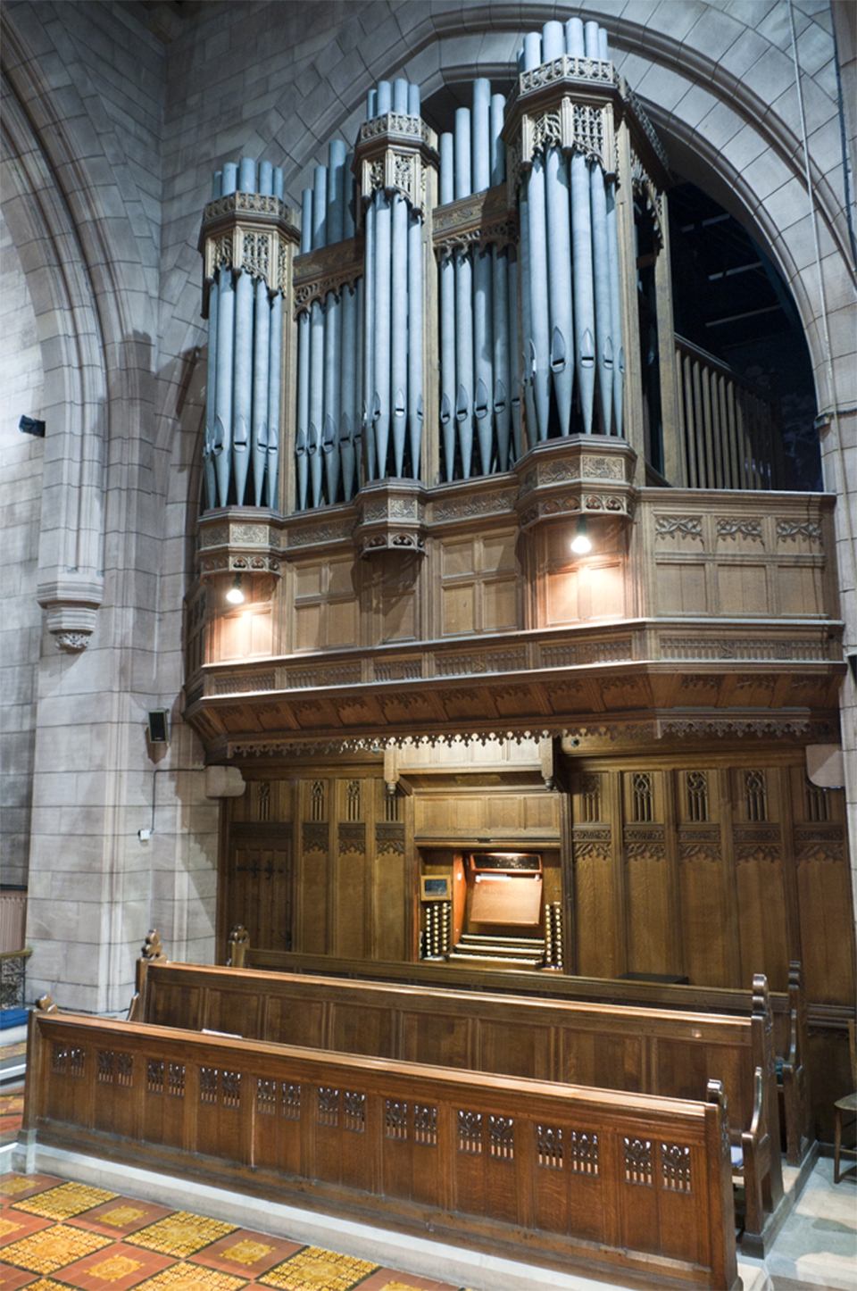Pipe Organ at St John's Church, Barmouth