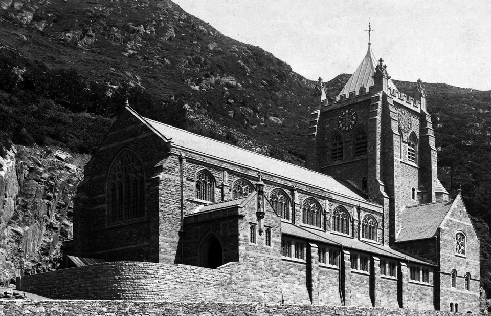 St John's prior to completion in 1895